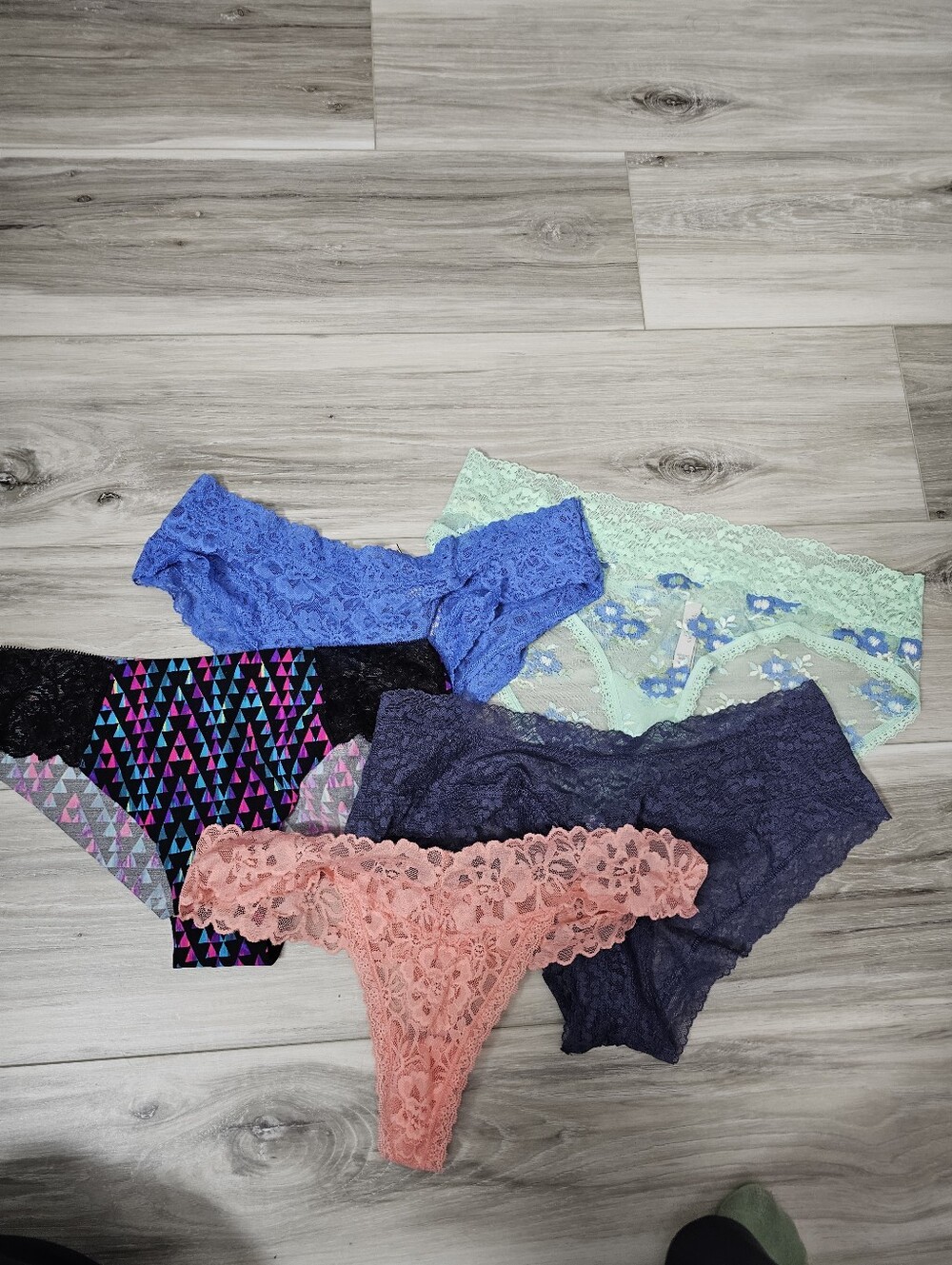 Nwot Victorias Secret Panty Lot Sz L